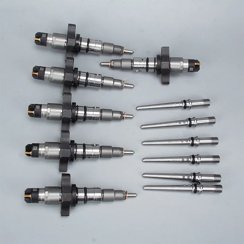 6 шт. форсунки дизельного топлива пикапа для Dodge Ram 2500 3500 5 9 л Cummins 0445120238 0986435505