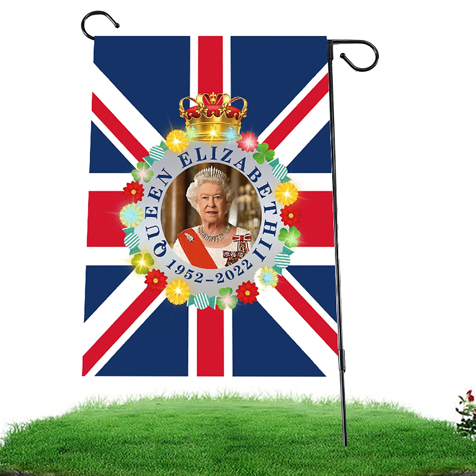 

Bunting For Queens Plati-num Jubilee Fabric Union Jack Bunting Waterproof Fabric Union Jack Flag 70 Glorious Years Party