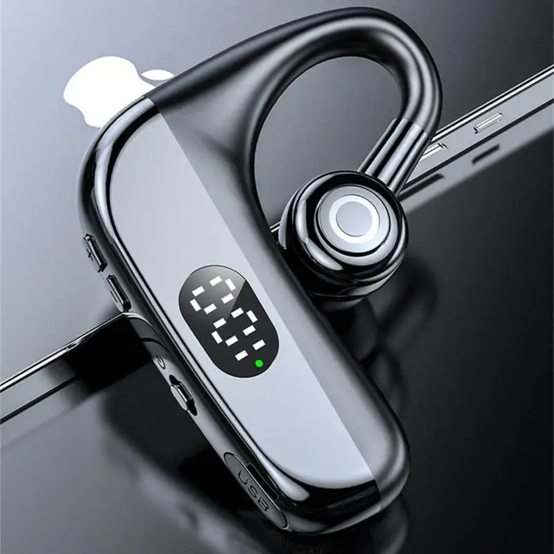 

Headset Led Power Digital Display Hd Call Headset Tws Headphone Power Digital Display Stereo Earbuds Earphone 300mah