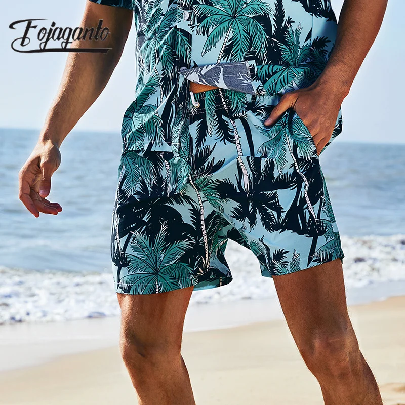 

FOJAGANTO 2023 Outdoor Casual Shorts For men Printed Large Pocket Five-Point Beach Pants High Quality Design Hot Shorts For Men