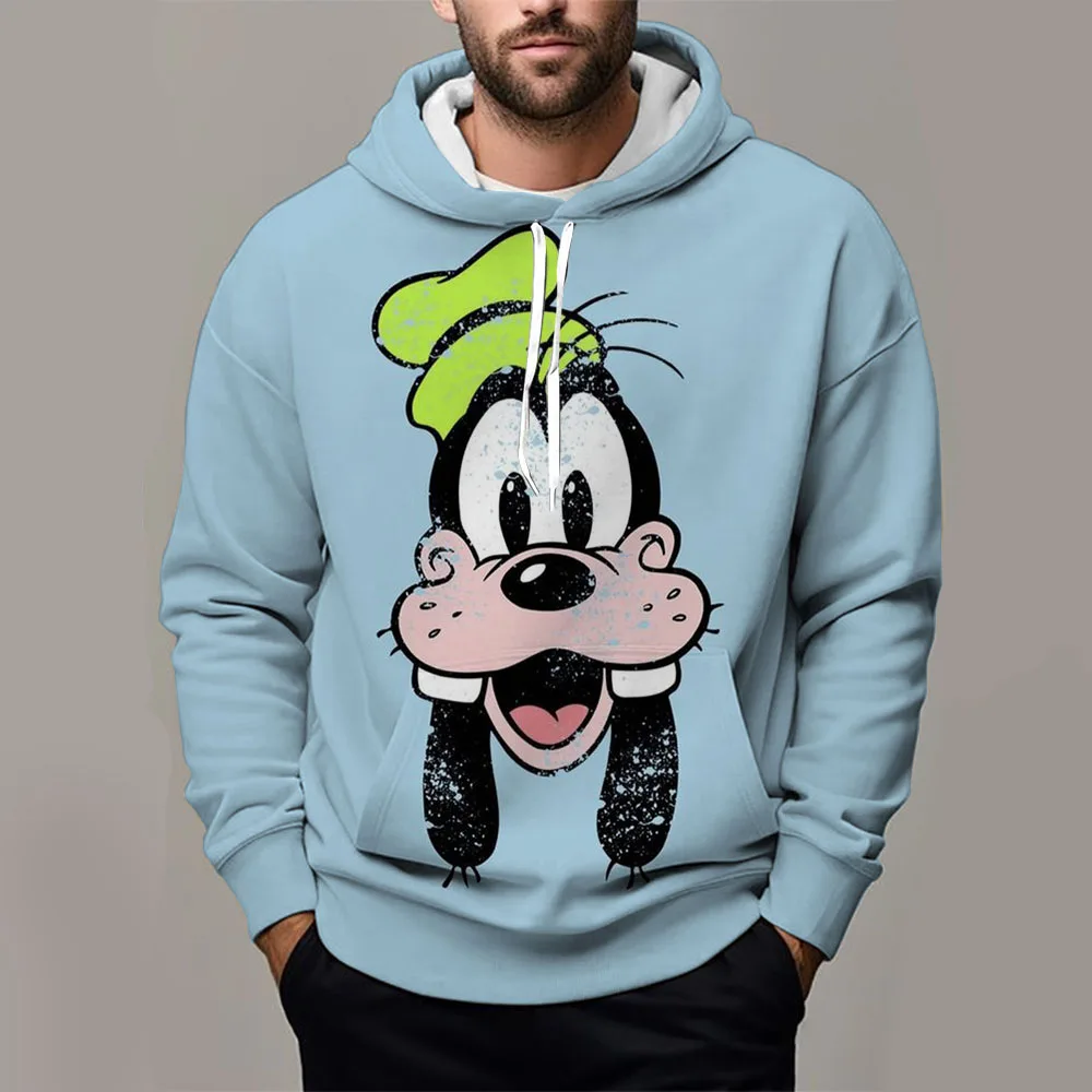 Худи диснеевские Gaofei с 3D принтом для мужчин и женщин уличная Ретро Одежда