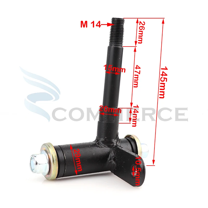 1Pair/2pcs Steering Strut Knuckle Spindle With Wheel Hub Fit For ATV 49cc 50cc 70cc 90cc 110cc Go Kart Buggy UTV Quad Bike Parts - купить по