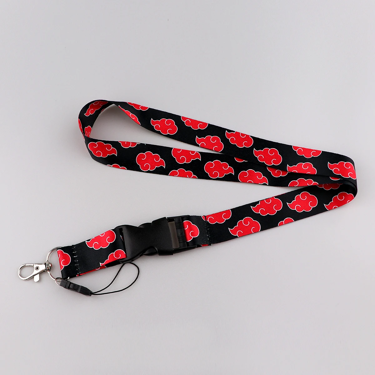 LX17 Anime Lanyard Neck Strap Rope For Mobile Cell Phone ID Card Badge Holder With Keychain Keyring Cool Phone Straps Accessory