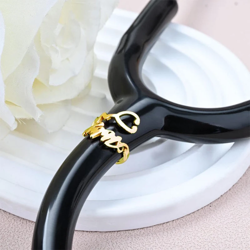 Персонализированный стетоскоп именная бирка подвески для стетоскопа подарок