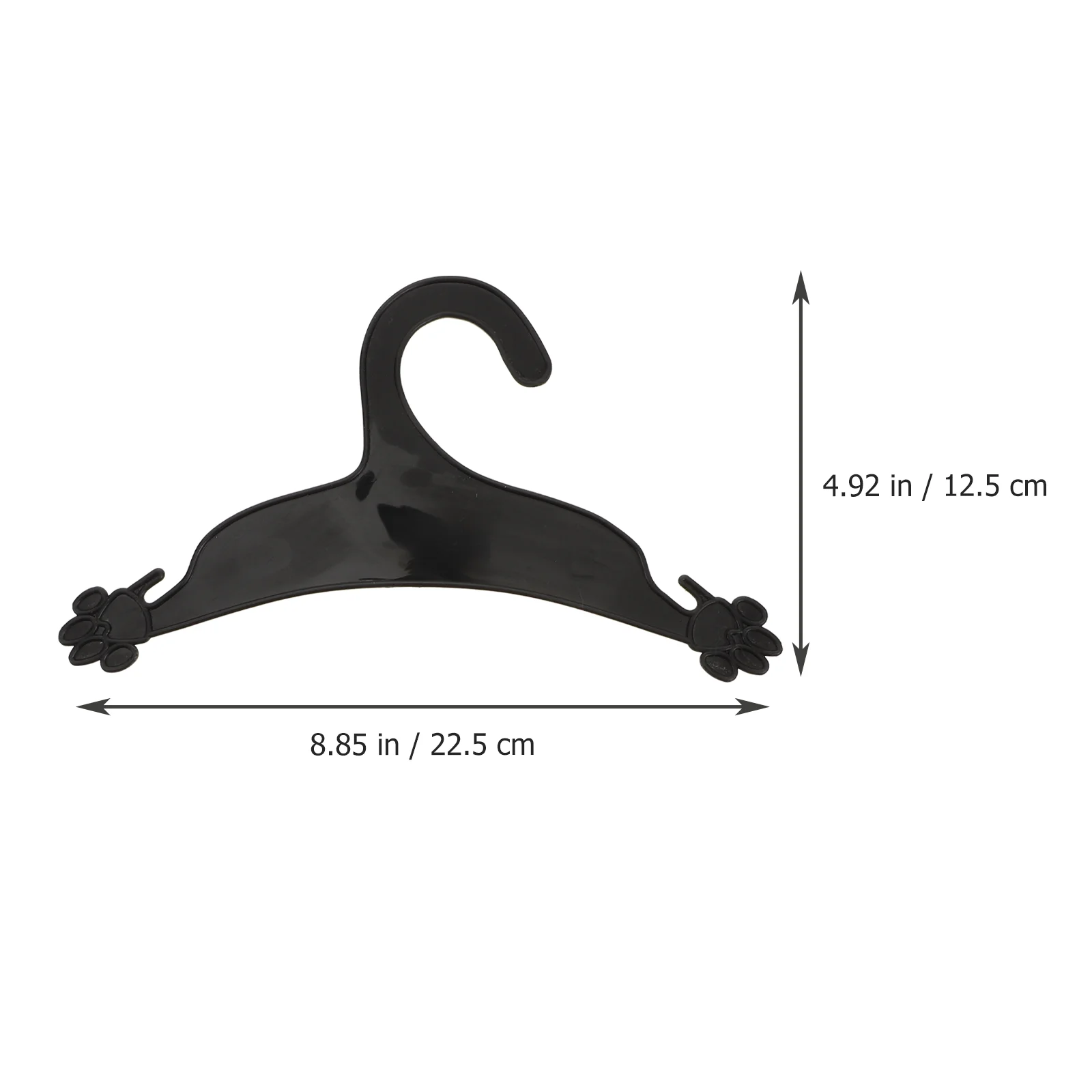 

Hanger Clothes Pet Dog Hangers Rack Clothing Cat Coat Puppy Closet Suit Hanging Garment Claw Costume Baby Paw Shape Mini Nursery