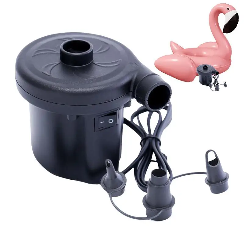 

Electric Air Pump Inflate Deflate Air Pumps Multi-Functional Inflator For Inflatables Couch Pool Floats Blow Up Pool Raft Bed