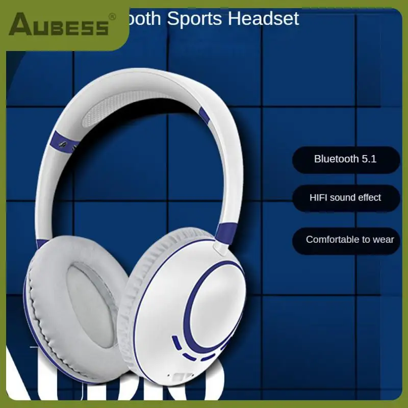 

5.1 Sport Headset Surround Sound Stable Led Over-head Headphone Long Standby Support Tf Card Office Accessories 400 Ma