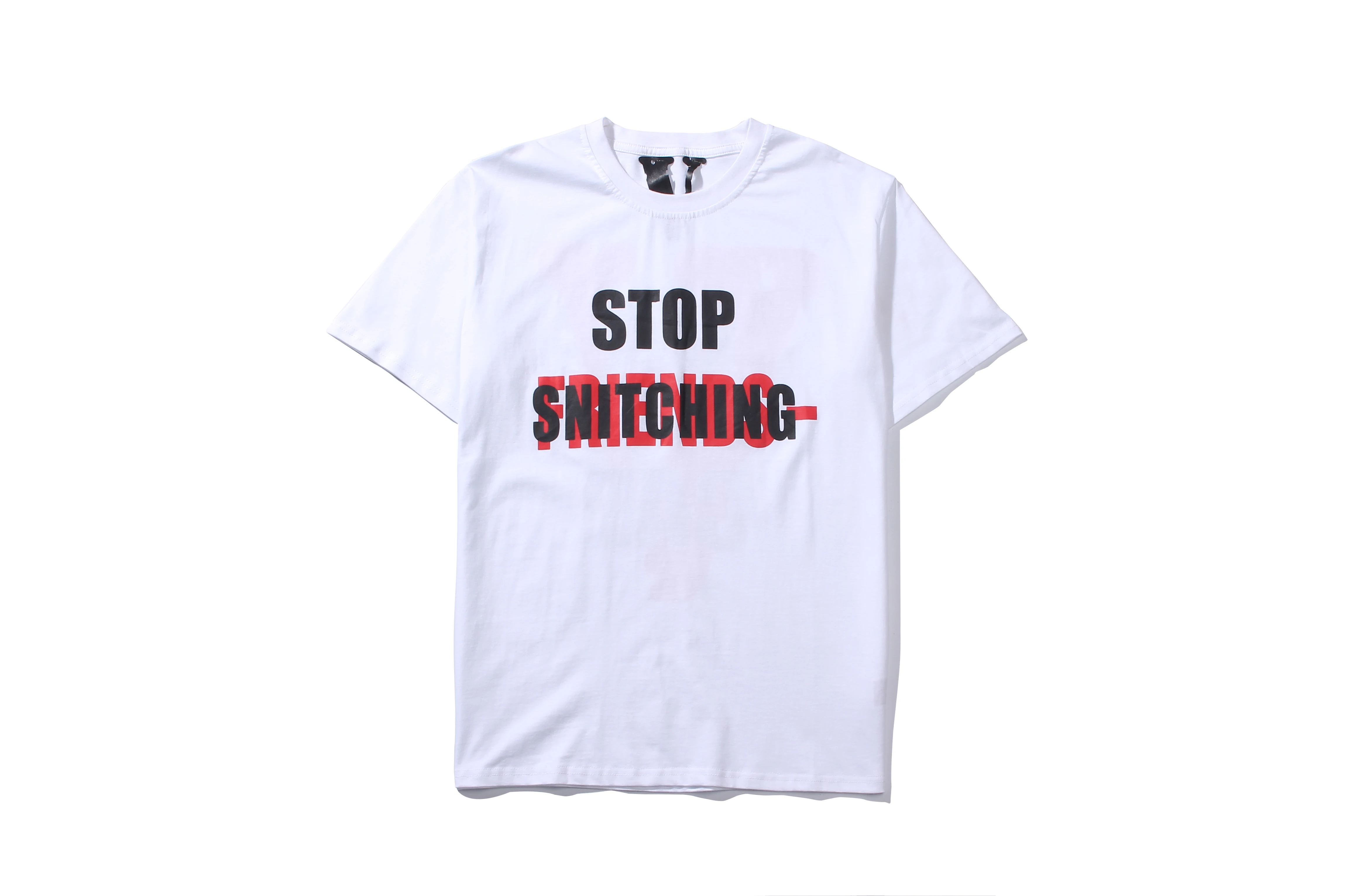 

VLONE Women's printed cotton T-shirt round neck short sleeve s-4XL