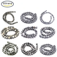46 81012mm 5strands round natural map stonepicasso stonepicasso jasper beads strands for jewelry making