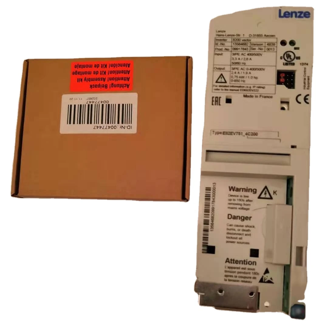 100% новая и оригинальная 8200 серия vector 3-400 в 750 Вт lenze E82ev751k4c200