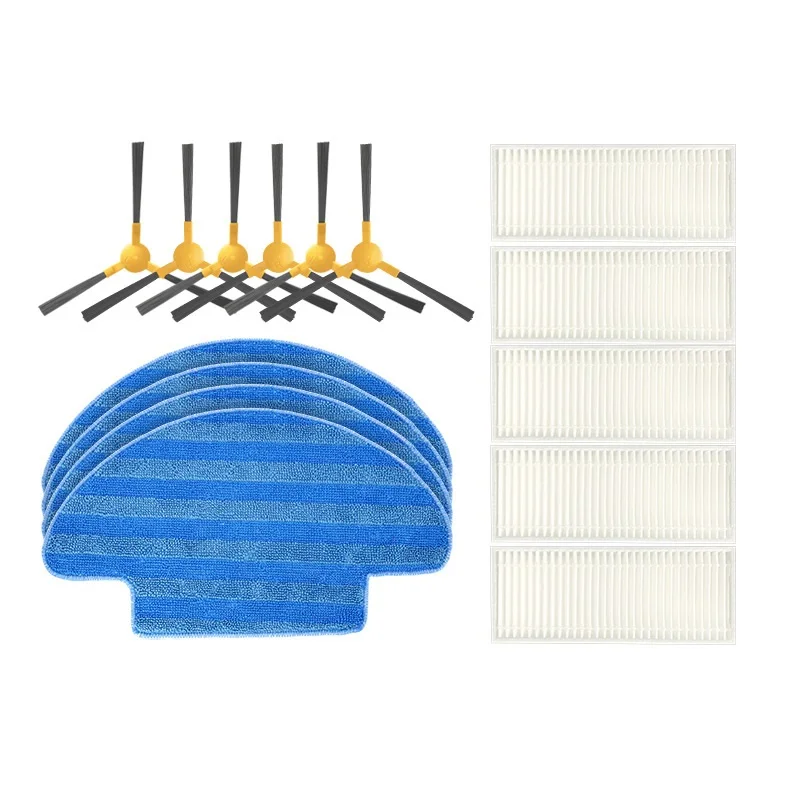 

Robot Vacuum Cleaner HEPA Filter Side Brush Mop Cloth Rags for Conga Cecotek 950 Robotic Vacuum Cleaner Spare Parts Accessories