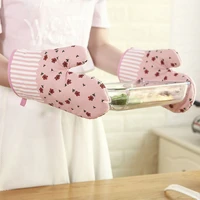 1pcs hot oven special gloves baking anti scalding gloves pad oven microwave thickened cotton insulating pad baking kitchen tools