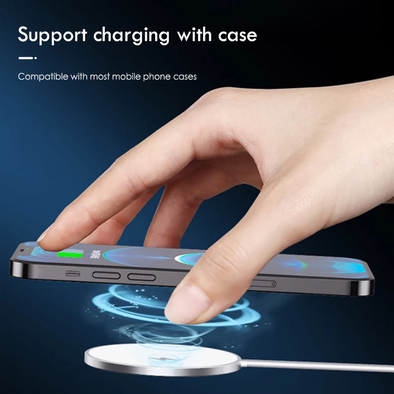 magnetic wireless charging for iphone 13 12 pro max mini 15w fast charger for iphone 11 xs wireless charger for huawei xiaomi qi free global shipping