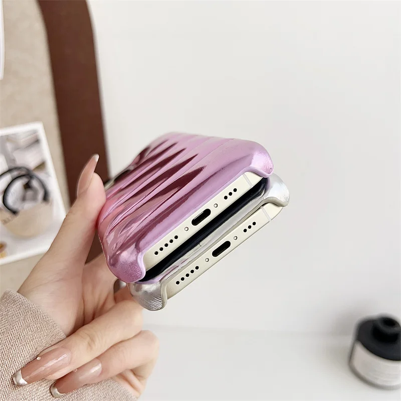 Мягкий противоударный роскошный блестящий чехол для iPhone 11 12 13 14 15 16 Plus Pro Max