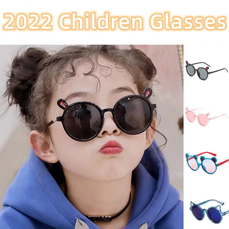 

Women's Sunglasses Children Gothic Style Cat Eye Glasses Vintage Pink Colored Glasses Cool Girls 2022 New Fashion Sunglasses