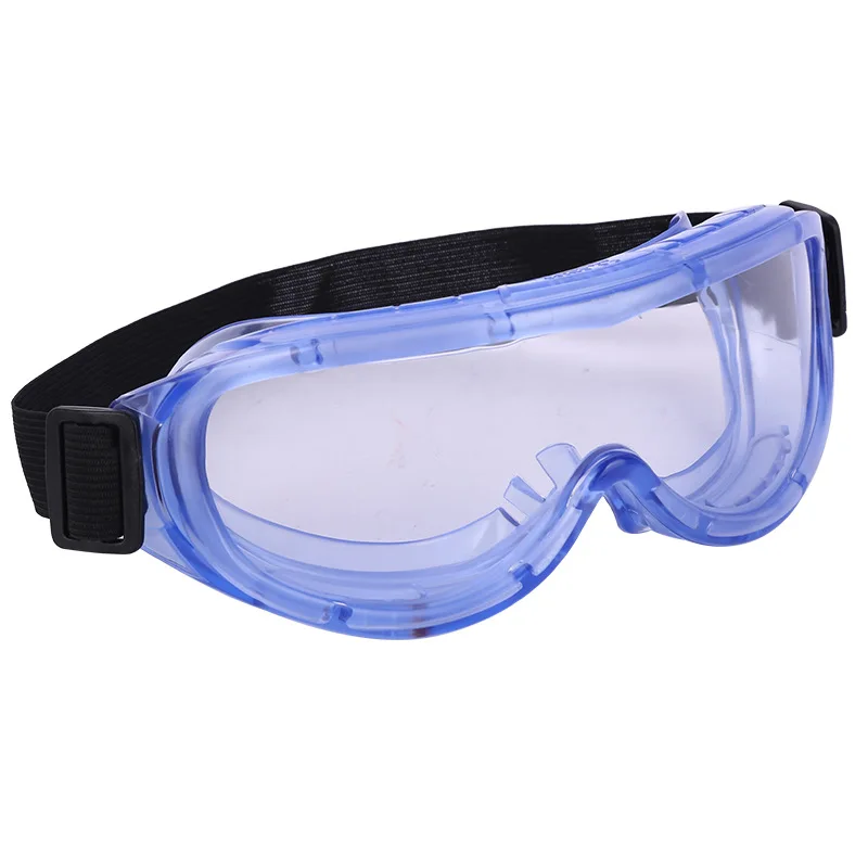 

New Clear Vented Safety Goggles Eye Protection Protective Lab Anti Fog Glasses