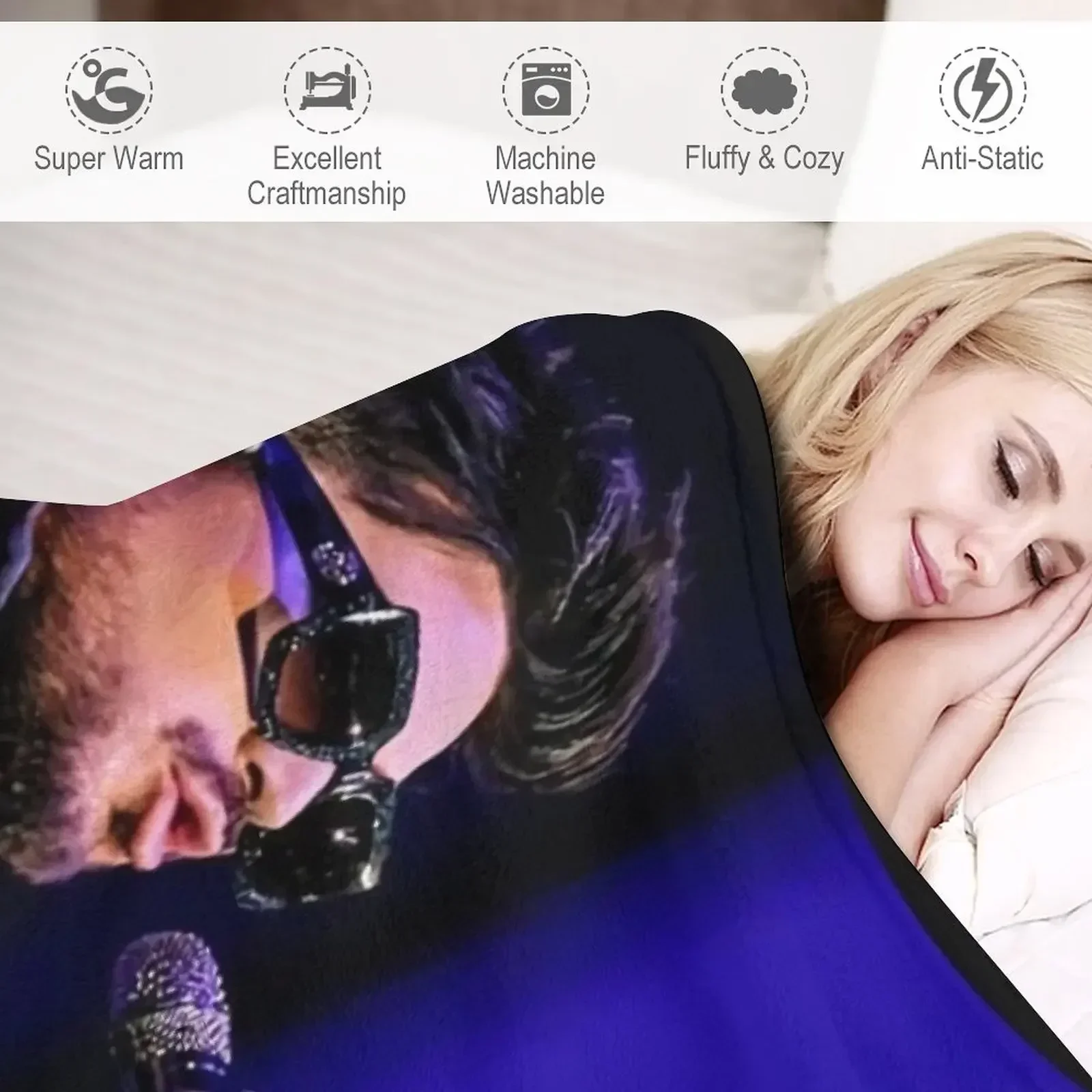 Декоративное одеяло Адам Ламберт для ребенка плюшевые среды мягкие клетчатые