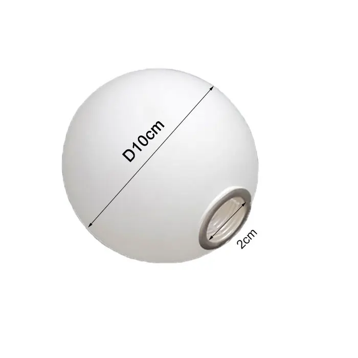 

Белый матовый стеклянный абажур G9