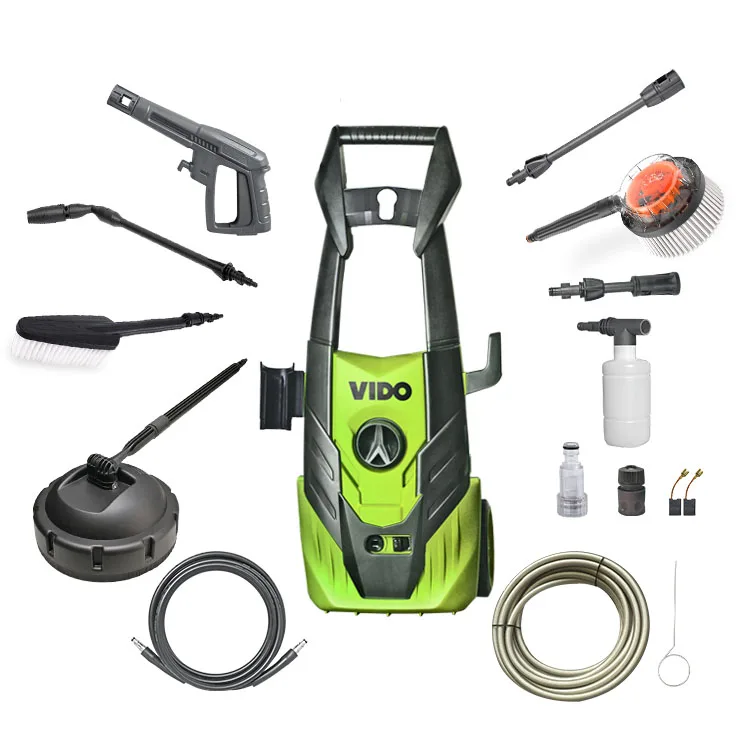 

VIDO 1400W 125Bar 180bar bar high pressure washer spare parts