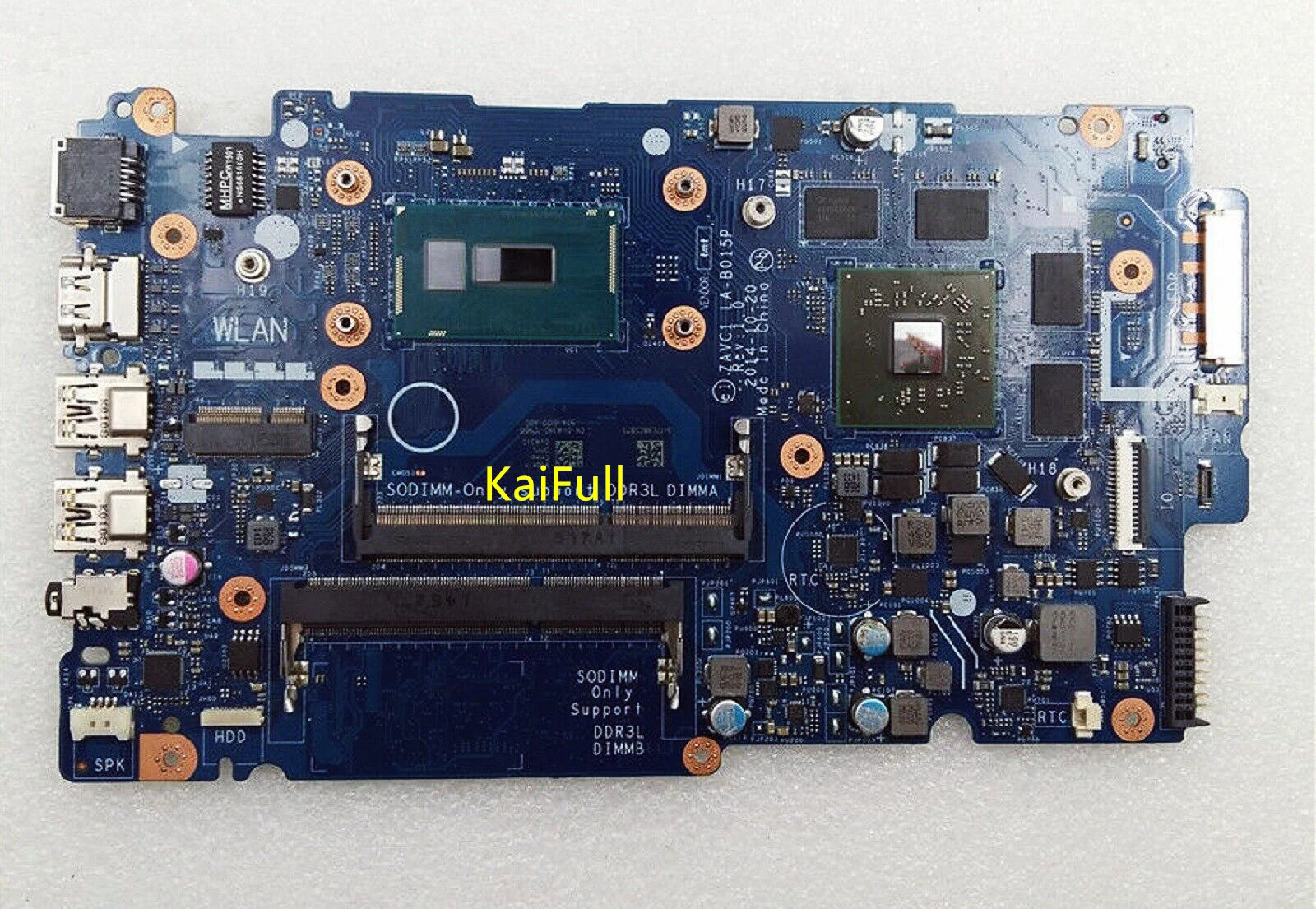 Материнская плата для ноутбука Dell Inspiron 14 5448 15 5548 внешняя деталь 1 с LA-B015P R7 M270 4GB-GPU 0