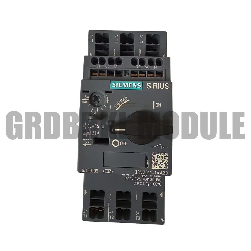 Фото Новый Оригинальный Автоматический Выключатель Защиты Двигателя SIMIENS 3RV2011-1AA20 №2