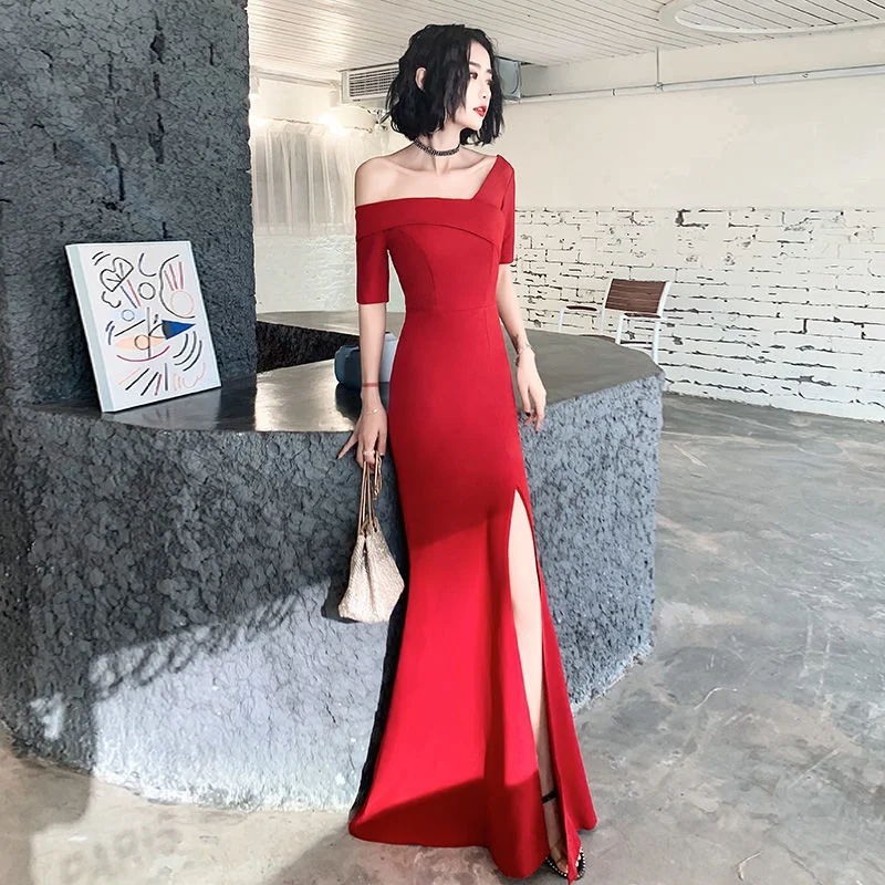 

Женское длинное облегающее платье-Ципао в стиле ретро