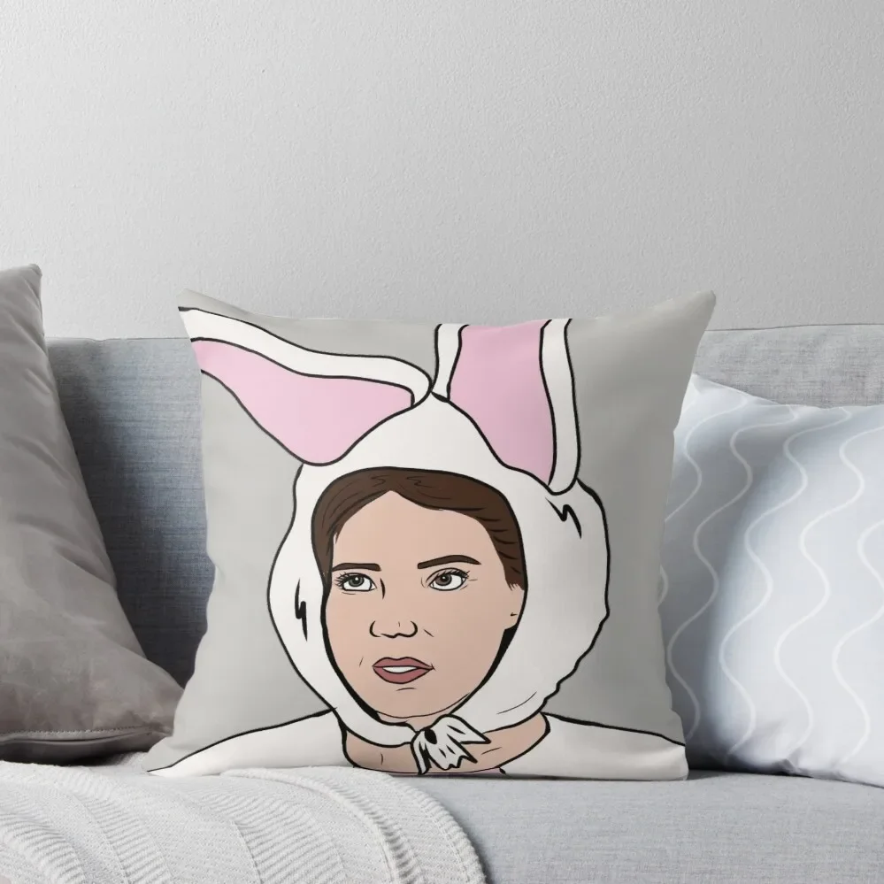 Карманный кролик Аня Хэллоуин декоративная подушка 30x30 см