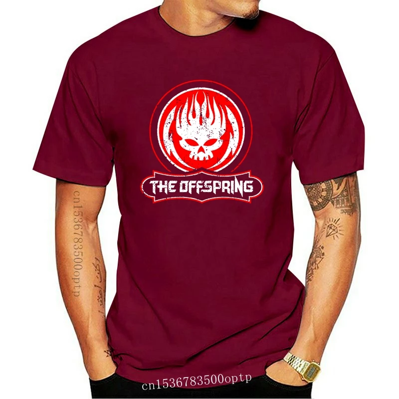 

The Offspring Distressed Skull Mens T Shirt Unisex Tee Licensed Merch New Trends Tee Shirt