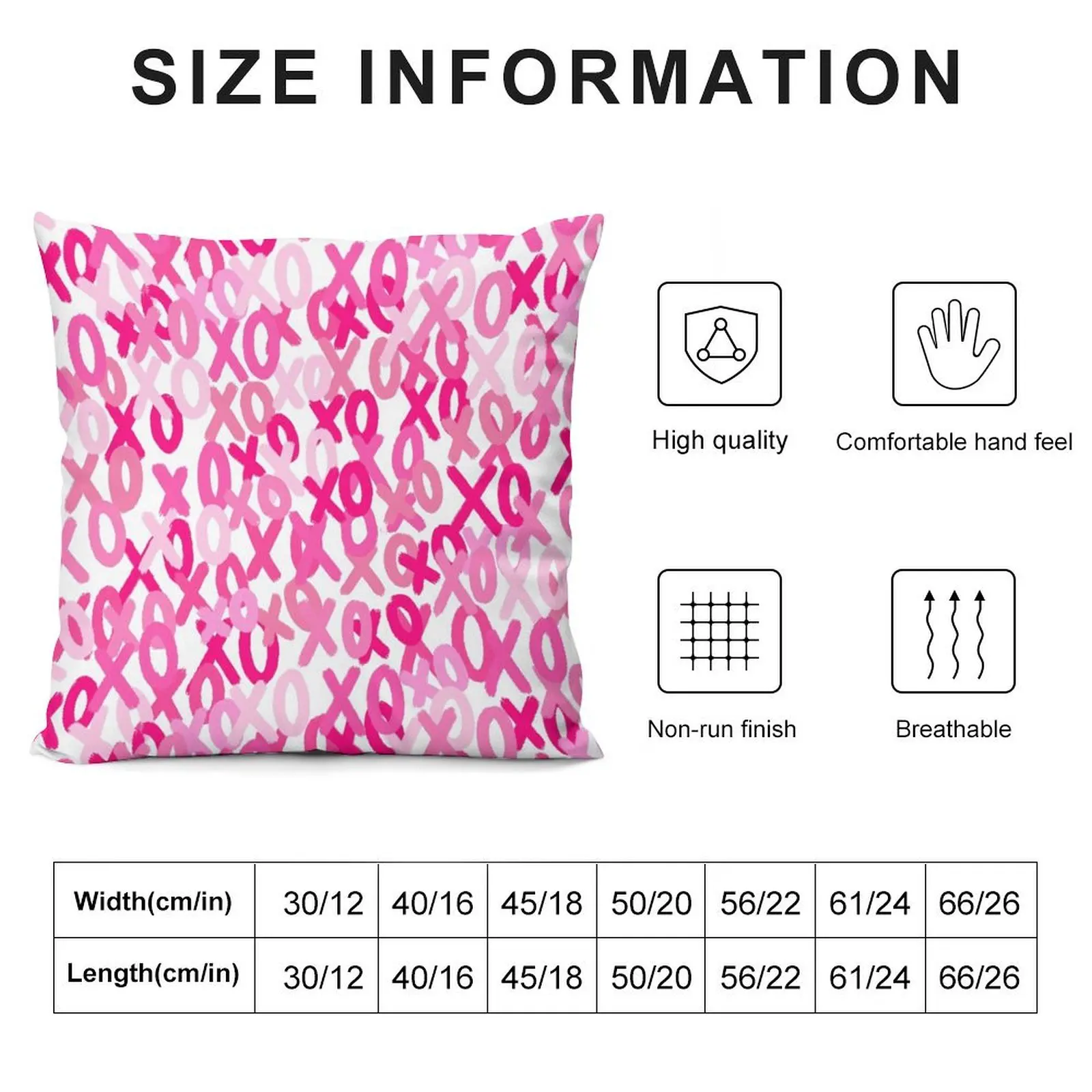 Розовые подушки XOXO Подушки для дивана