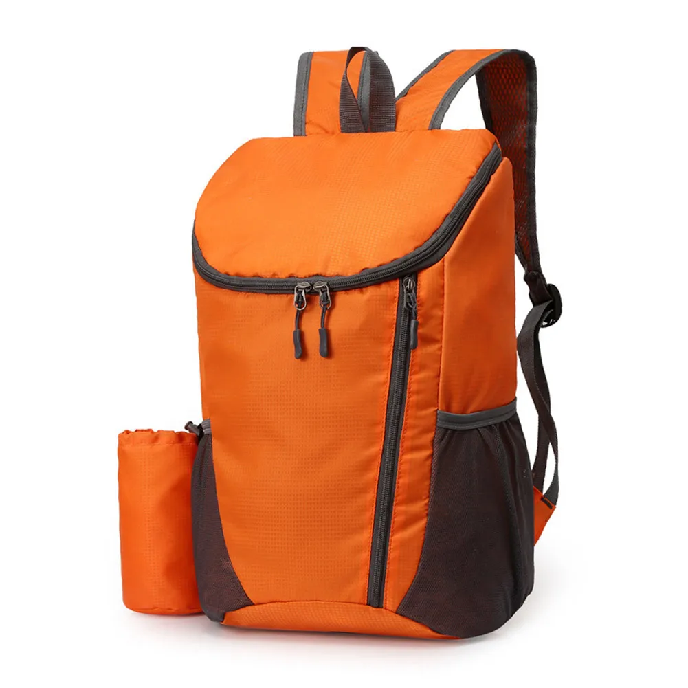 

35L Outdoor Sports Backpack Waterproof Portable Folding Bag Comfortable Rucksack Zipper Camping Tool Accessories Storage Bags