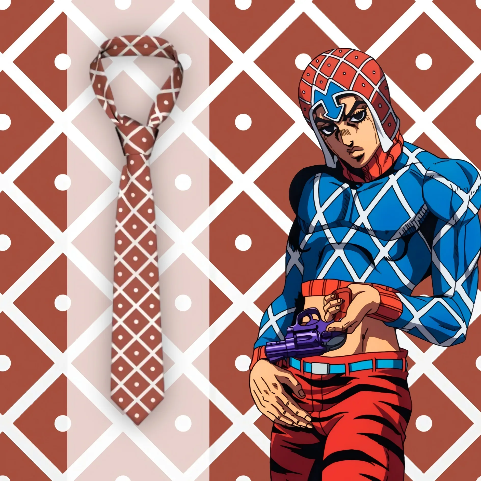 

Галстук-бабочка для мужчин JOJO biсмартфонов, в красную клетку, винтажный, 8 см, для косплея