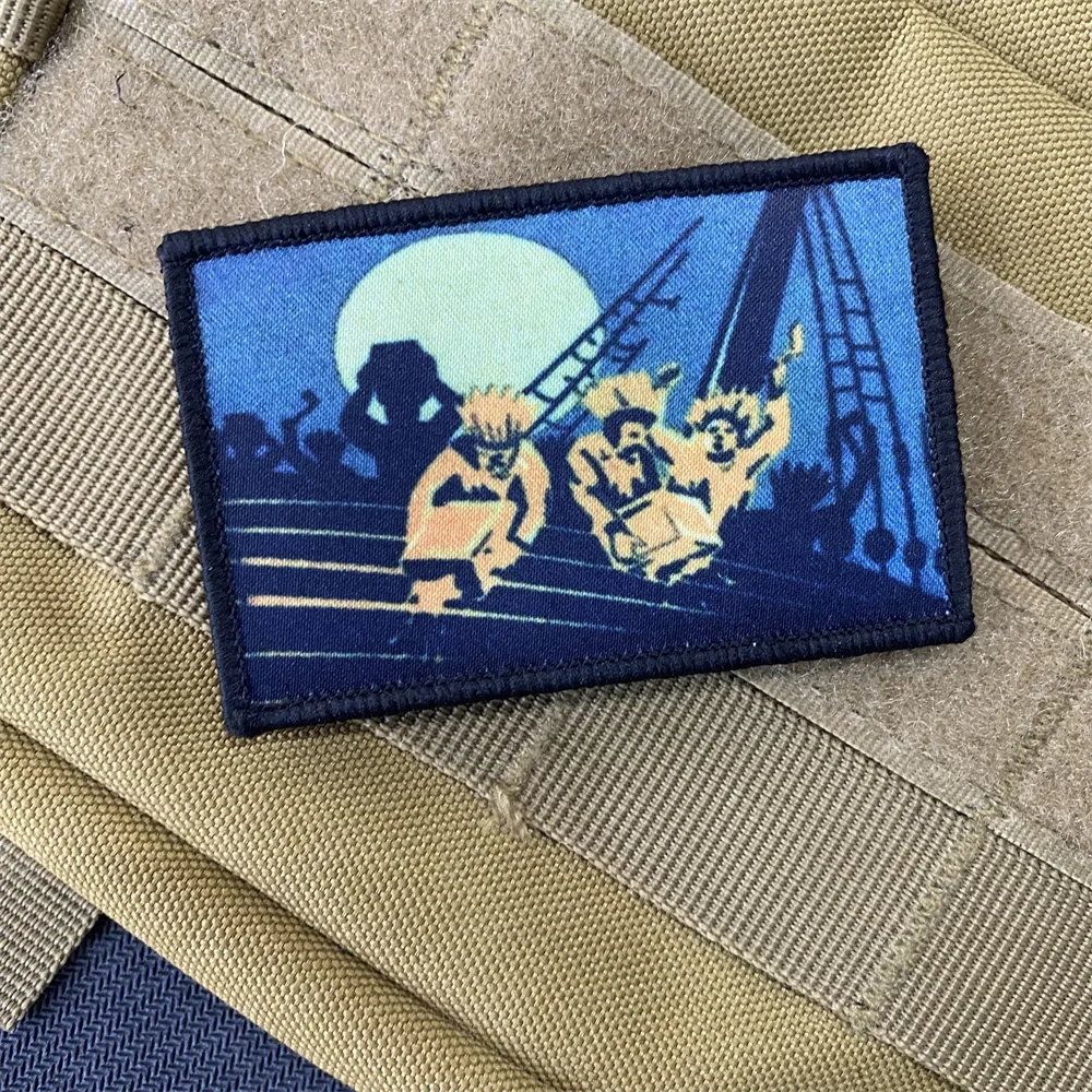 Мужской тактический рюкзак с искусственным крючком и петлей