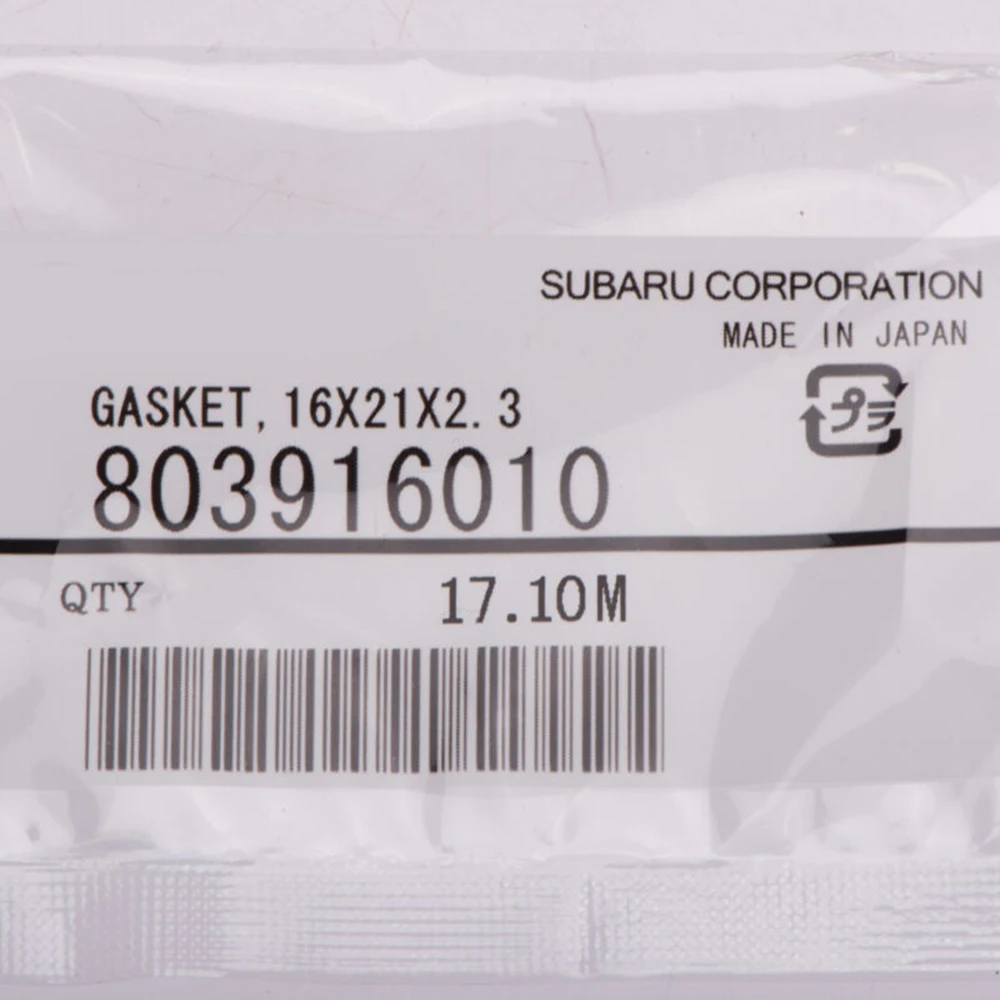 Набор компрессионных противоударных шайб для Subaru 2011-18 803916010 6 шт. 16 мм | Автомобили