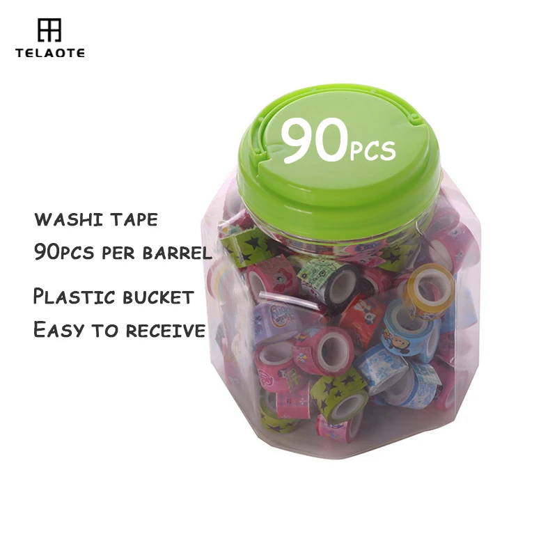 Лента маскирующая для подарочной упаковки размер 2X12 мм 90 шт./коробка | Канцтовары