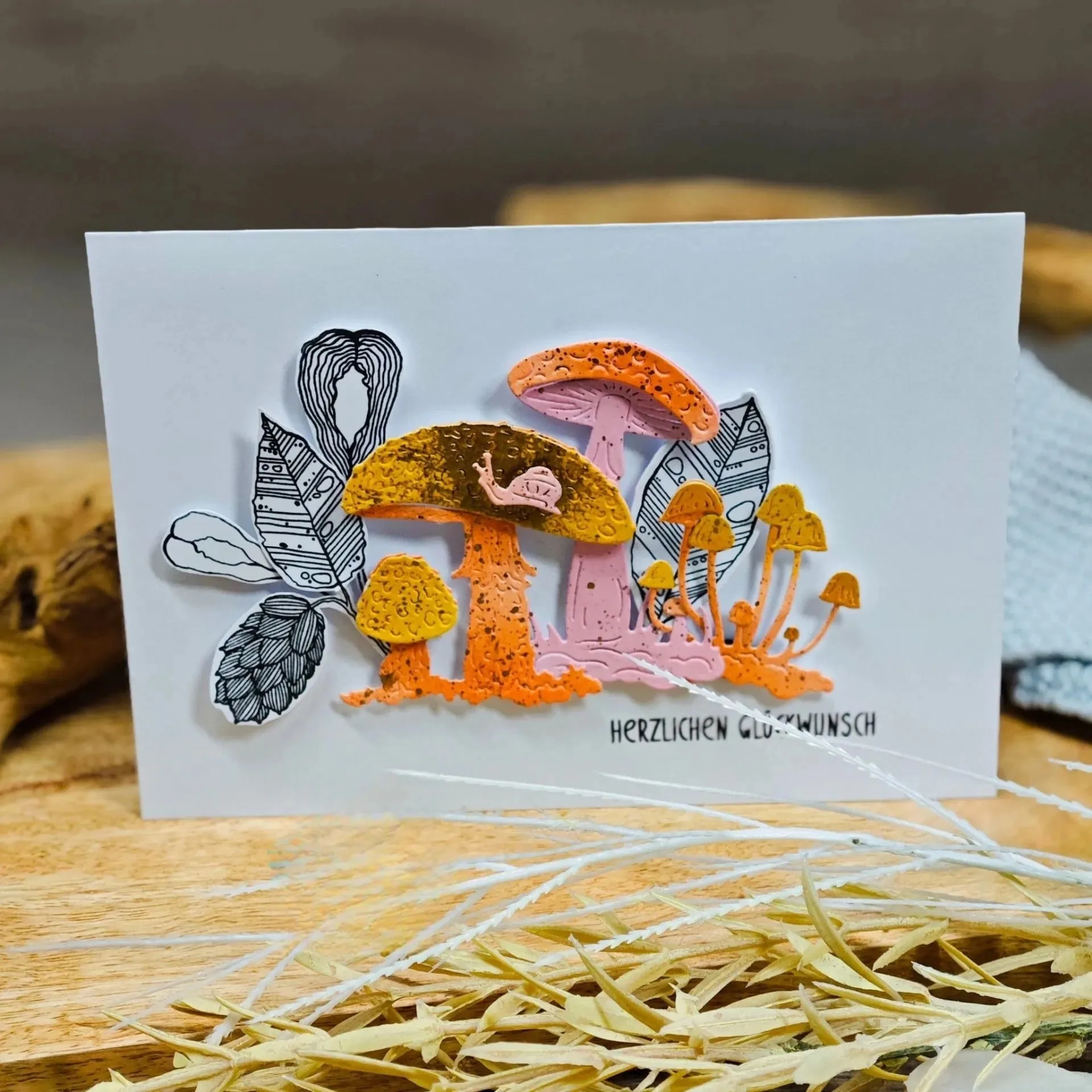 Фото Piggy Craft металлические штампы для резки, грибные украшения, скрапбук, нож для рукоделия, лезвие, трафареты, штампы №1