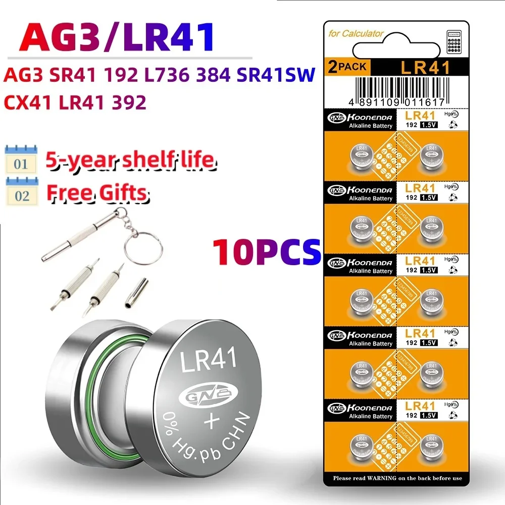 10 шт. AG13 LR44 1,5 В кнопочные батарейки LR41 LR1130 LR626 SR621SW SR626SW SR920SW SR721SW щелочная батарея для часов игрушки (art.: 3920cbf8a57c2) - 3920cbf8a57c2