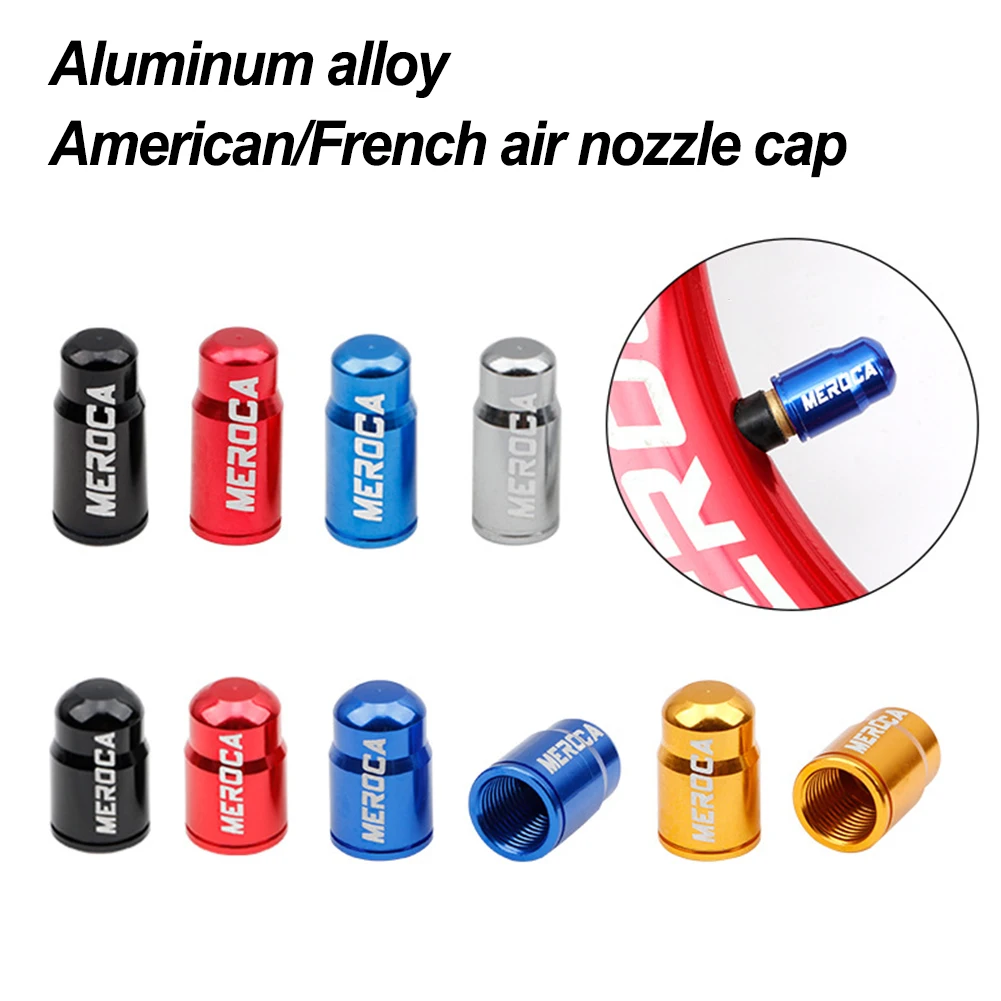 

4pcs Bicycle Valve Cap SchraderPresta Valve Dust Cover Aluminum Alloy MTB Road Bike Valve Cap Bicycle Accessories