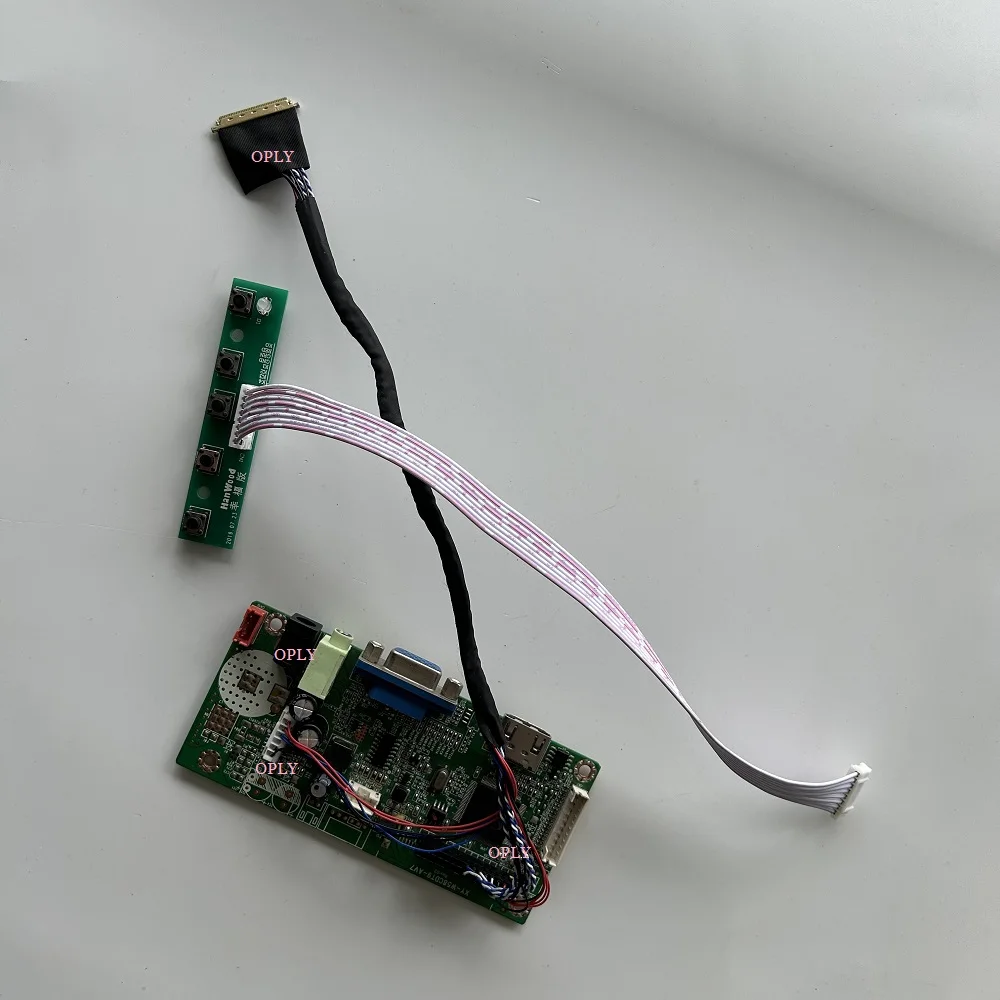 Плата контроллера 58C HDMI-совместимая VGA для LTN160AT06-A01/B01/W01 LTN160AT06 1366X768 светодиодная