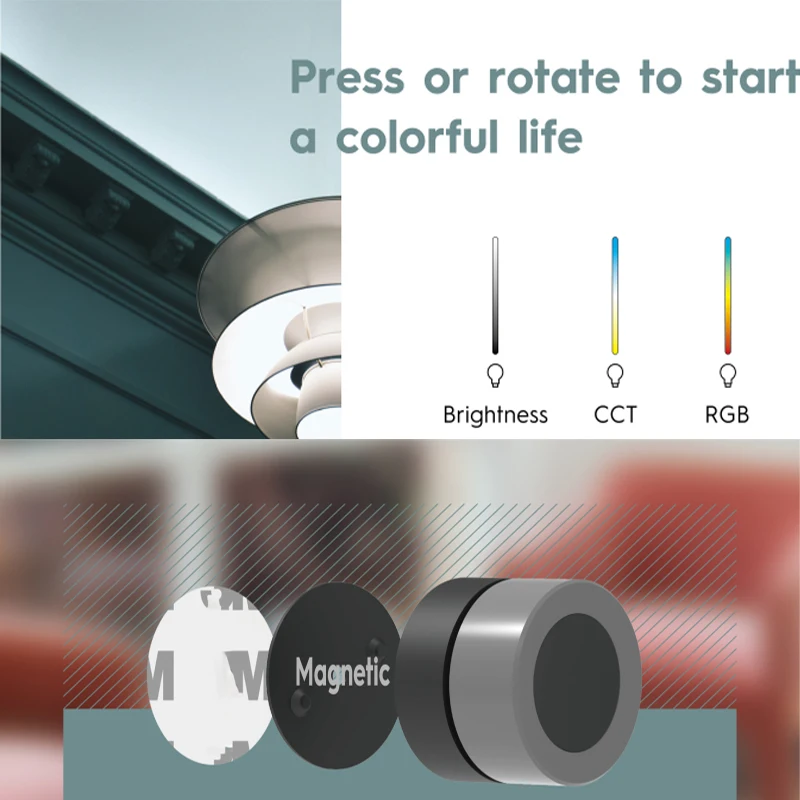 Беспроводной переключатель AUBESS Zigbee устройство для автоматизации с управлением