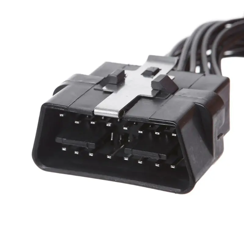 16-контактный удлинительный кабель OBD2 OBD 2 OBDii Splitter один мужской и два женских