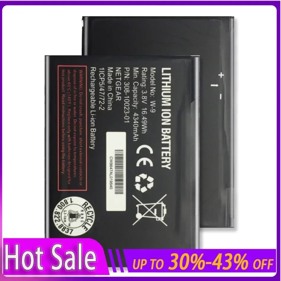 В-9 4340 мАч Сменный аккумулятор для NETGEAR AirCard AC810S AC815 Verizon портативный мобильного