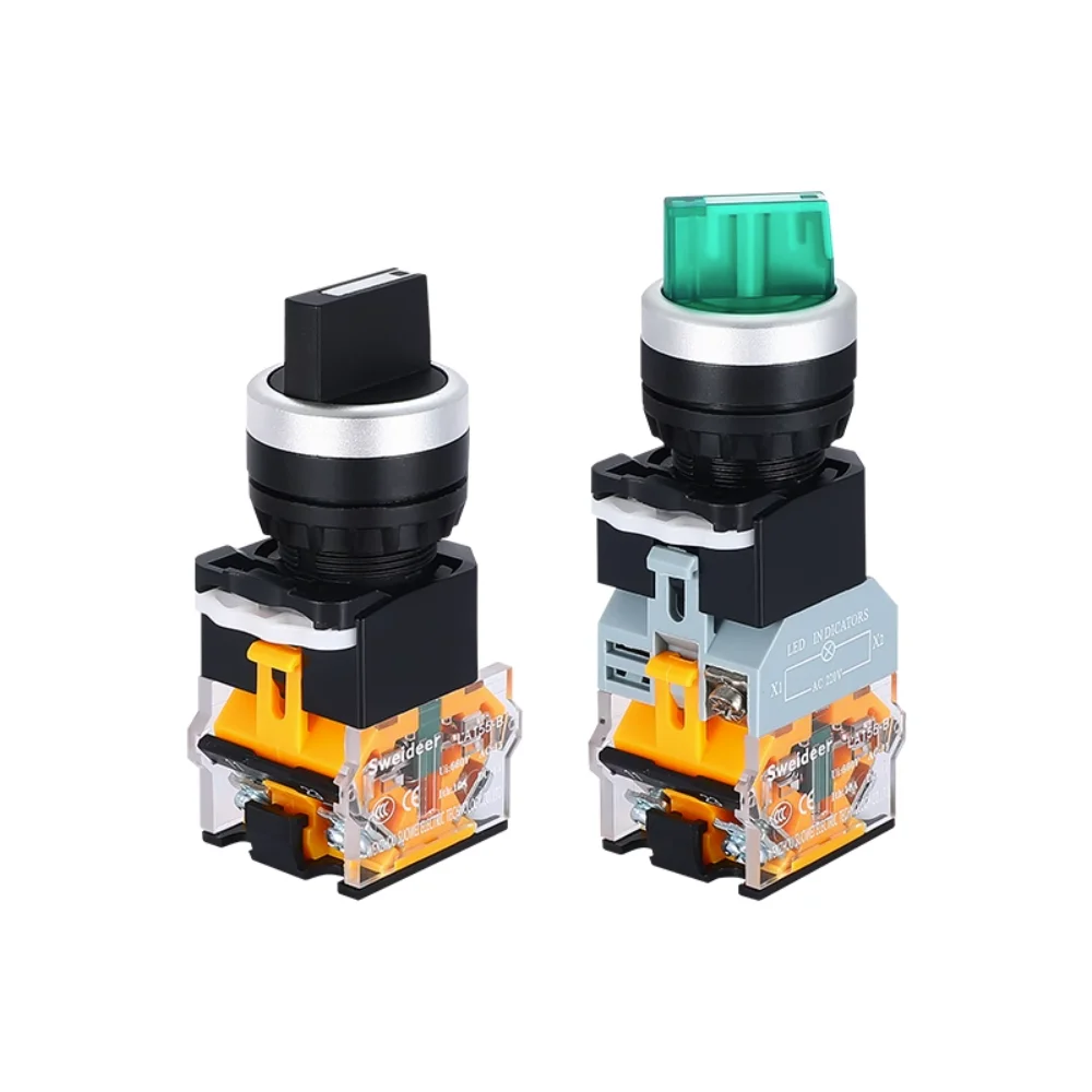 Светильник переключатель ВКЛ./ВЫКЛ. ручка переключателя 2 3 положения самосброс