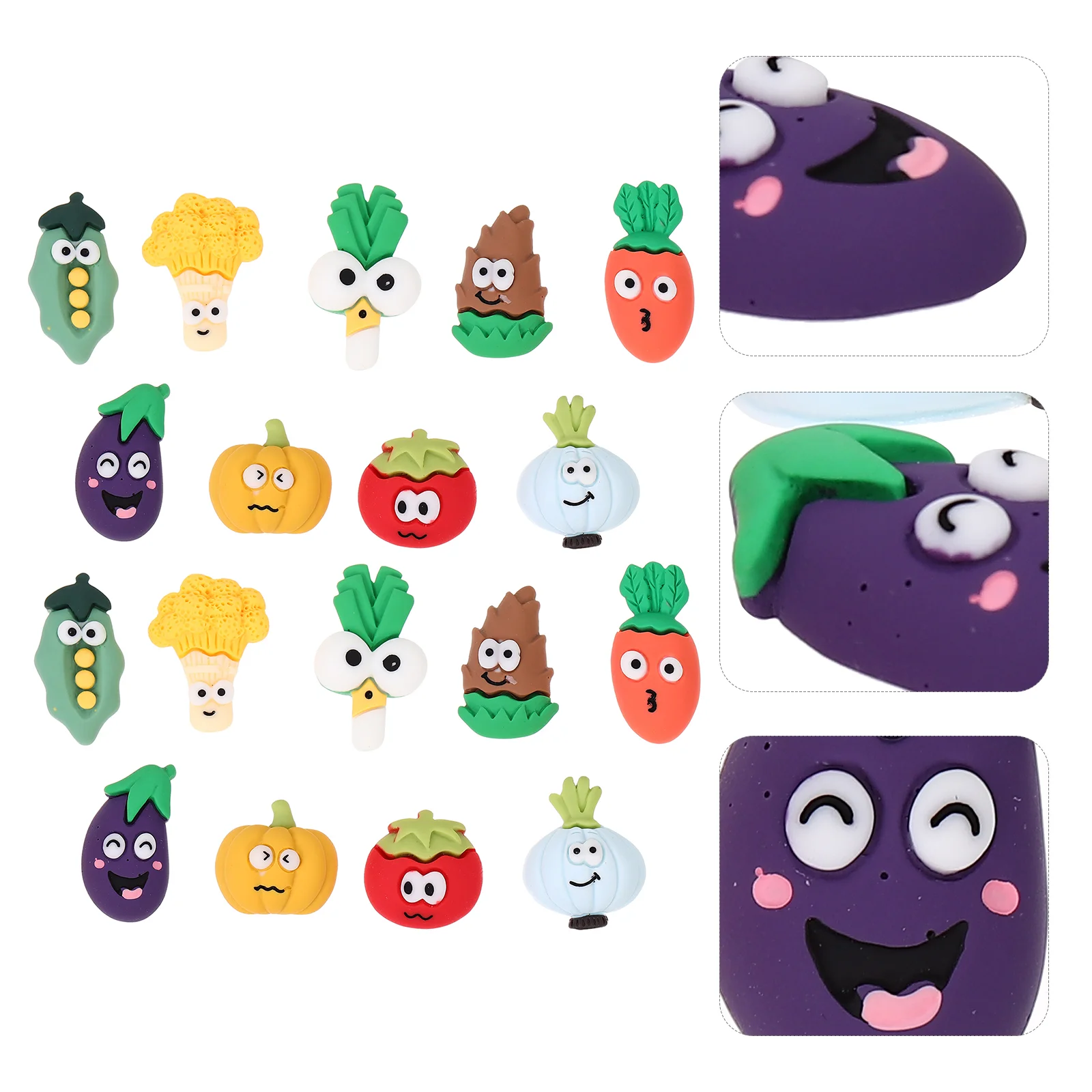 

Magnet Magnets Fridge Refrigerator Sticker Magnetic Vegetable Cute Whiteboard Kitchen Funny Office Resin3D Decor Set Decal