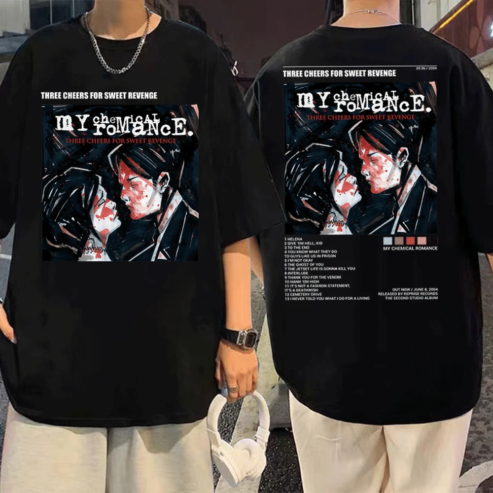 

Hot Sale Couple T Shirts My Chemical Romance Mcr Dead Emo Popular Style T-shirt Fashion Funny T-shirt Trend Clothing Tee Shirt