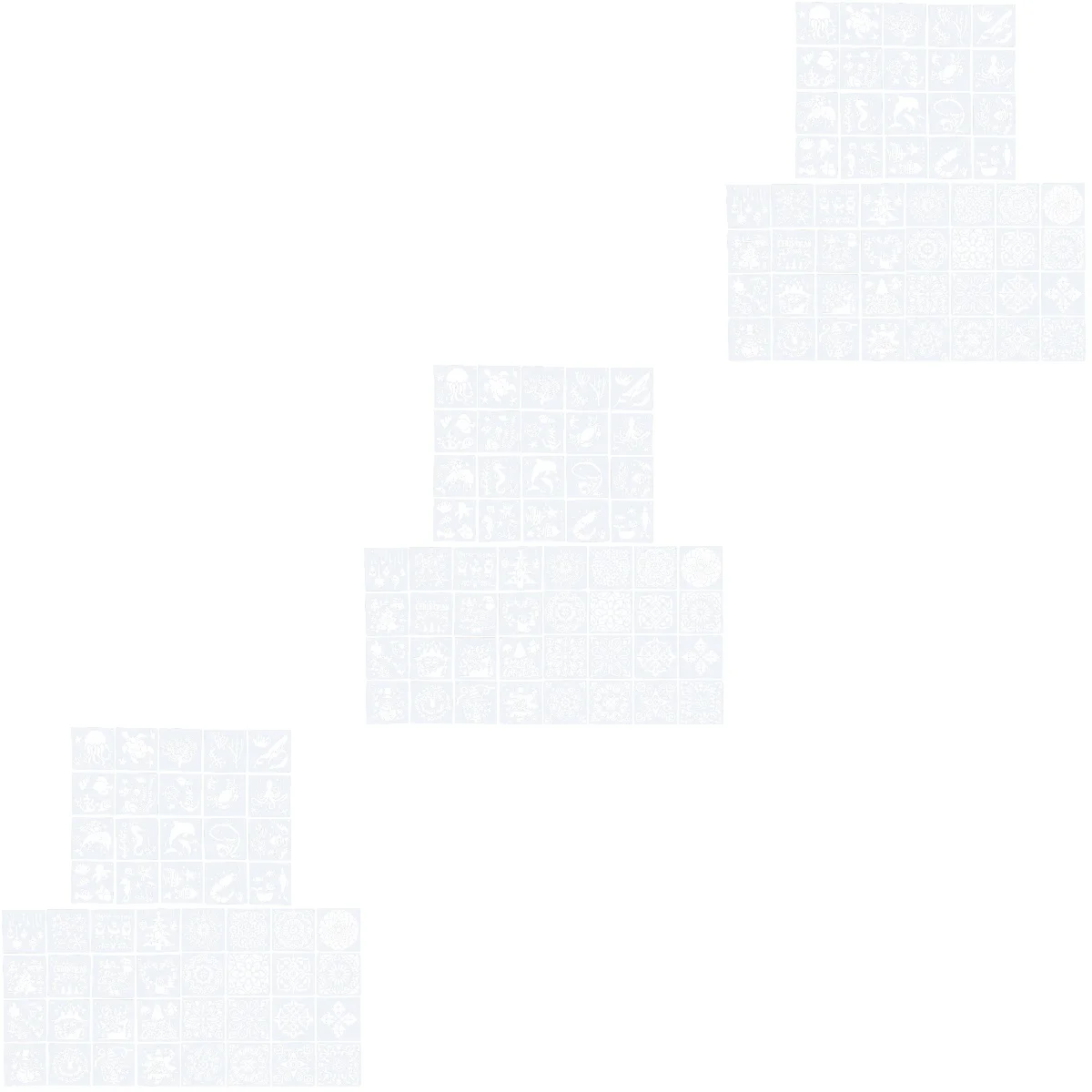 

Трафарет с изображением мандалы Рождественский океан выход рисунок рамка животное мебель стол вырезанная стена цветок Сделай Сам трафарет...