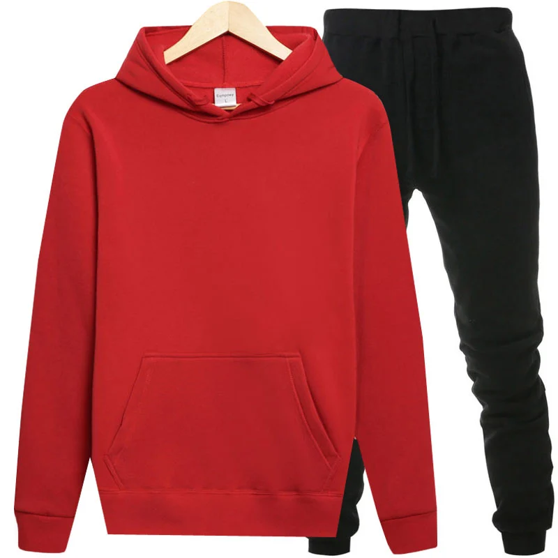 

Tracksuits Womens Hoodie Pants Set Oversized Long Sleeve Sportwear Tracksuit Set 2021 Autumn Winter Suits On Fleece For Women