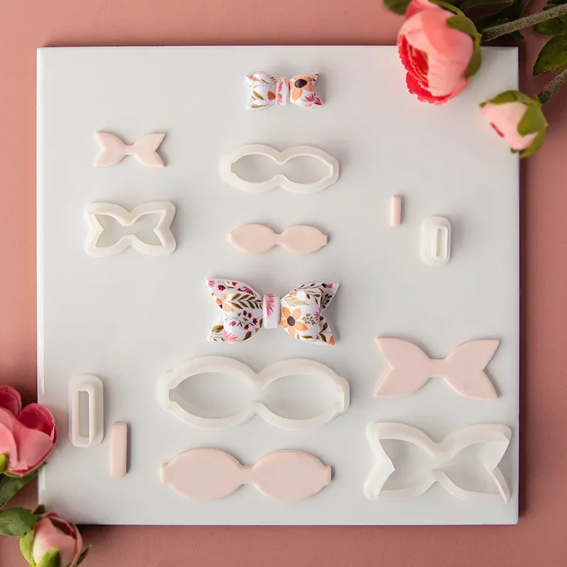 2 шт./3 шт./набор формочки для сережек и бантов из полимерной глины