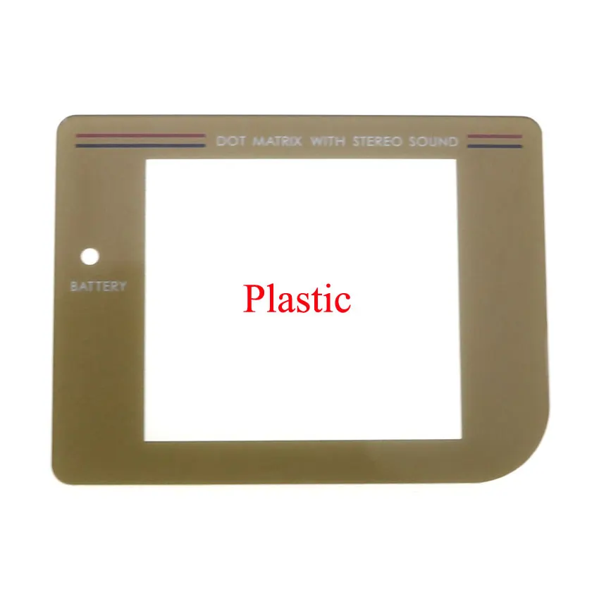 YuXi пластиковый/стеклянный экран Объектив для приставки Gameboy GB консоль экрана