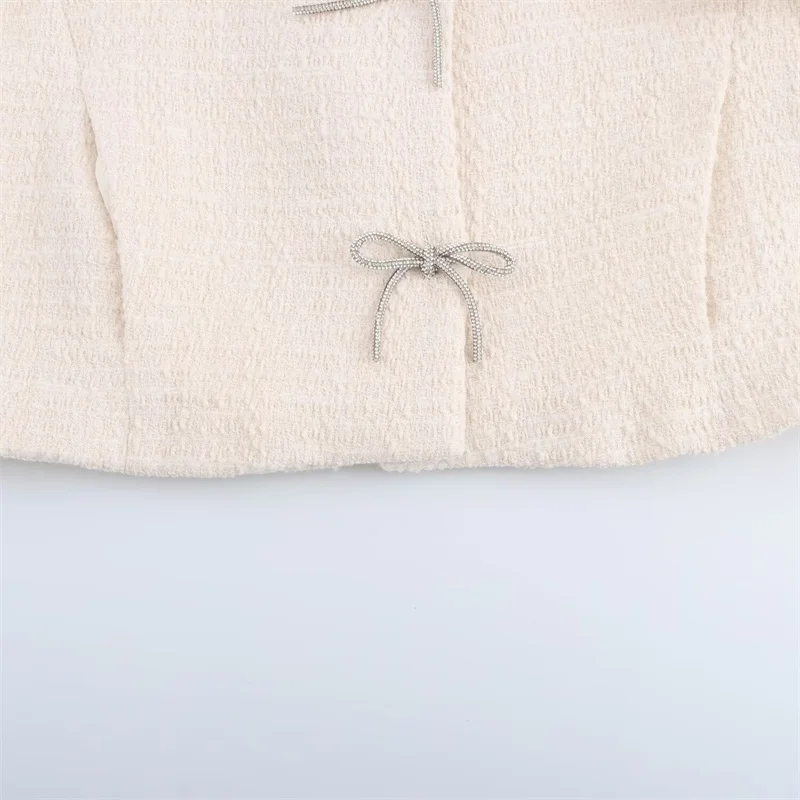 Осень 2024 женская одежда в европейском и американском стиле текстурный костюм с