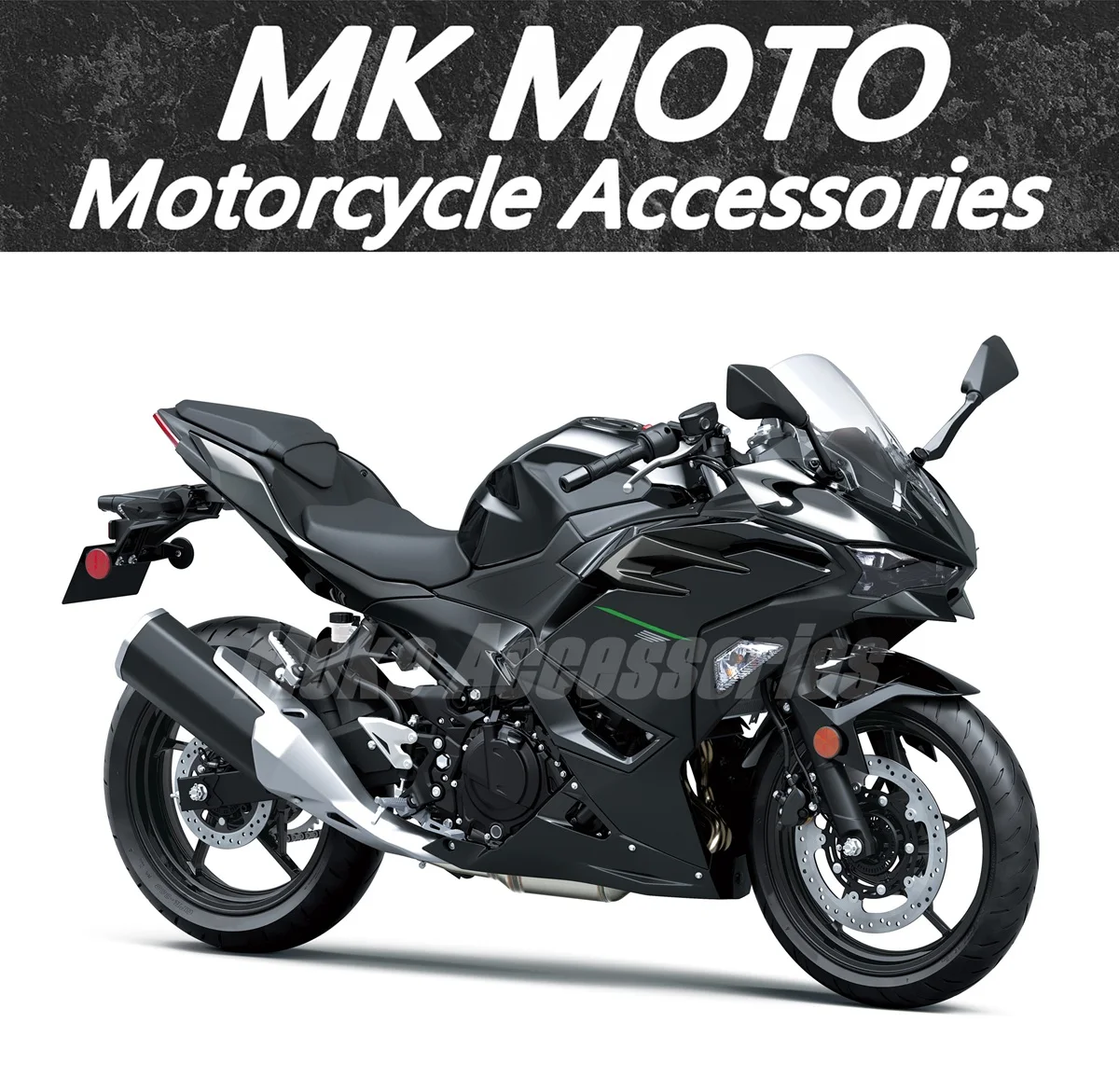 Комплект обтекателей для мотоцикла подходит Ninja500 2024-2025 кузов высокого качества